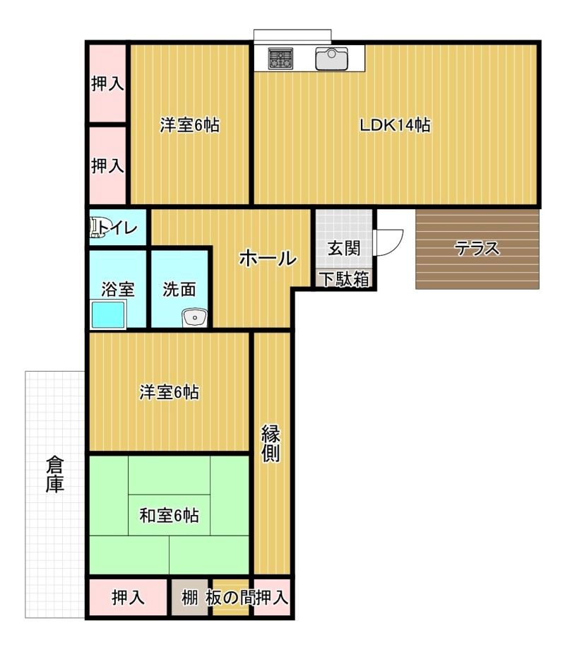 中古住宅 - 日向市大字日知屋12633番地31(松ケ迫団地 中古住宅 - 日向市大字日知屋12633番地31(松ケ迫団地